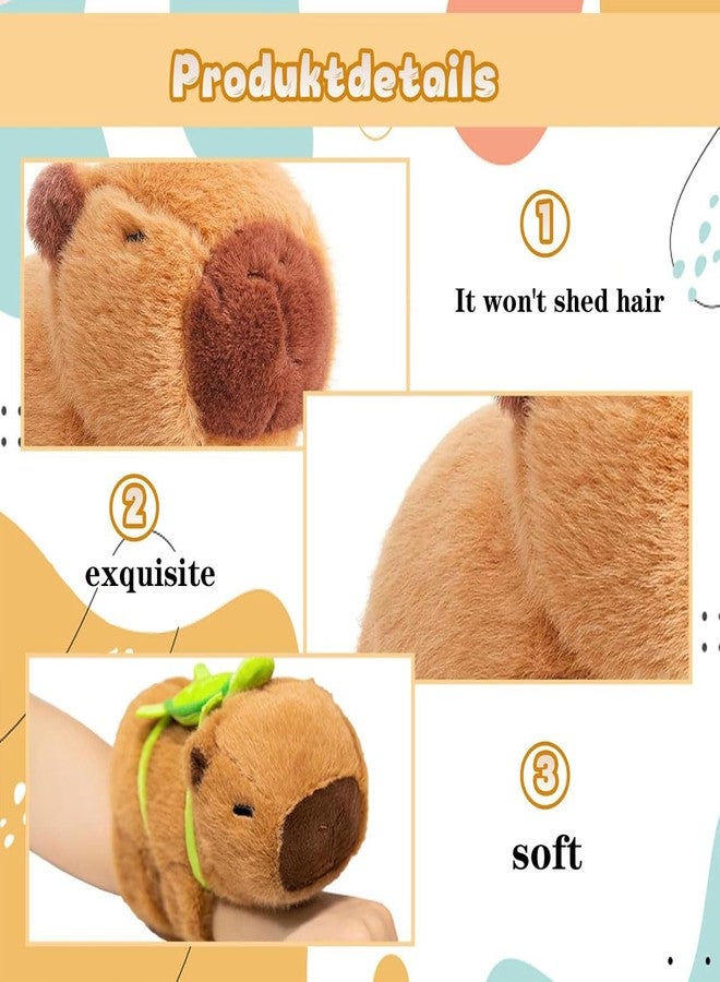 Aeenioy Capybara Plush Toy, 15cm Cute Capybara Gifts for Girls and Boys, Soft and Fluffy Capybara Stuffed Animal, Perfect for Birthday Gifts, Classroom Prizes, and Home Decor - Image 3